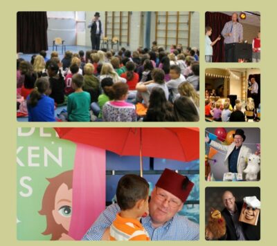 Vol avontuur! Help John van de Kinderboekenweekvoorstelling om zijn spannende boek af te maken. Zijn verhaal is nog niet klaar – doe je mee?