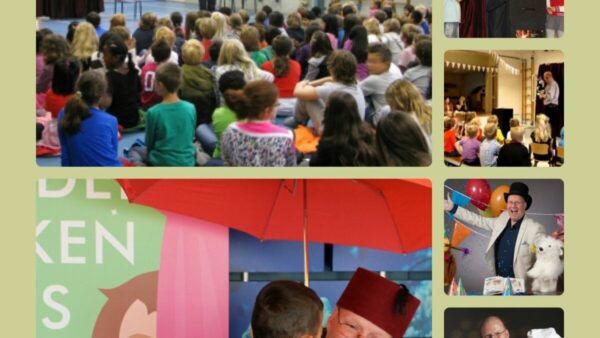 Vol avontuur! Help John van de Kinderboekenweekvoorstelling om zijn spannende boek af te maken. Zijn verhaal is nog niet klaar – doe je mee?